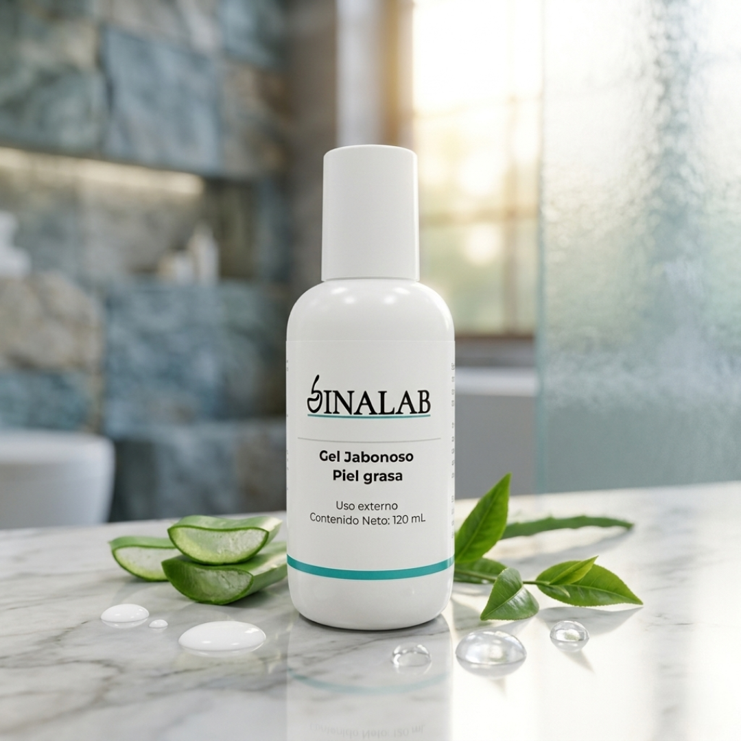 Gel Jabonoso para Piel Grasa 120 ml (BCV)